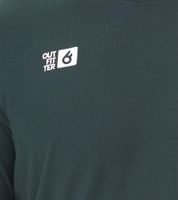 T-shirt de présentation durable pour homme OCEAN FABRICS TAHI, chemise d'été sport OUT-M-1020-OTW rouge, bleu foncé, noir ou vert