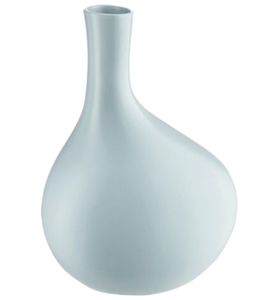 COUCH Porcelain Vase, Flower Vase, Home Decoration, Decorative Vase, Porcelain Vessel 89955308 Light Blue