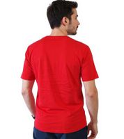 Kappa Men's Cotton T-Shirt with Large Logo Crew Neck Short Sleeve T-Shirt Oeko-Tex 100 Certified 7085/8191 Black, Green, White, or Red