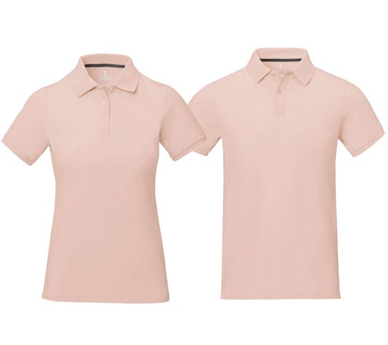 ELEVATE Calgary Polo-Shirt Baumwolle Polo-Hemd Pique-Strick 200 g/m² 3808191 Rosa-Blush 