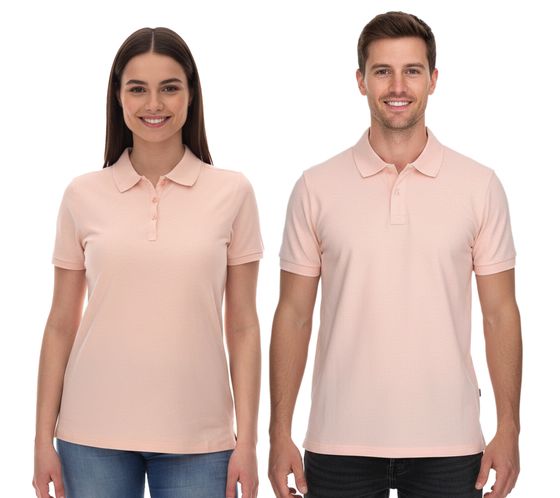 ELEVATE Calgary Polo Shirt Cotton Polo Shirt Pique Knit 200 g/m² 3808191 Pink-Blush
