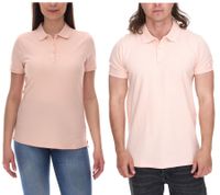ELEVATE Calgary Polo Shirt Polo in cotone Pique Knit 200 g/m² 3808191 Rosa-Blush