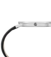 Orologio da donna Pierre Cardin con lettere del marchio come numeri, orologio analogico al quarzo con cinturino in pelle 3ATM 39mm CBV.100 Nero/Argento con quadrante nero o bianco Orologio da donna Pierre Cardin con lettere del marchio come numeri, orologio analogico al quarzo con cinturino in pelle 3ATM 39mm CBV.100 Nero/Argento con quadrante nero o bianco