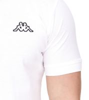 Lot de 3 polos en coton pour homme Kappa avec petite broderie Polo Polo Chemise à manches courtes Maille piquée Pack économique 303173NC Blanc, Noir, Bleu foncé ou Vert