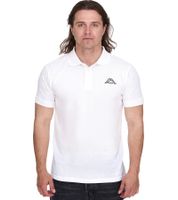 Lot de 3 polos en coton pour homme Kappa avec petite broderie Polo Polo Chemise à manches courtes Maille piquée Pack économique 303173NC Blanc, Noir, Bleu foncé ou Vert