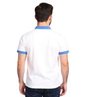 HACKETT LONDON GOLF Herren Baumwoll-Shirt Polo-Shirt Kurzarm-Shirt Pique-Strick HMX1005D Weiß/Hellblau HACKETT LONDON GOLF Herren Baumwoll-Shirt Polo-Shirt Kurzarm-Shirt Pique-Strick HMX1005D Weiß/Hellblau