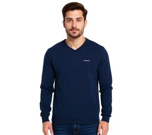 HACKETT LONDON GOLF Herren Baumwoll-Pullover Strick-Pullover mit V-Ausschnitt Langarm-Shirt HMX5000D Dunkelblau HACKETT LONDON GOLF Herren Baumwoll-Pullover Strick-Pullover mit V-Ausschnitt Langarm-Shirt HMX5000D Dunkelblau
