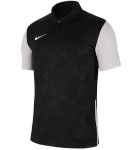 NIKE Y NK TROPHY IV JSY SS Kids' Polo Shirt with DRI-FIT Sports Shirt Fitness Shirt BV6749-010 Black/White