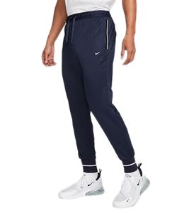 NIKE STRIKE 22 Men's Cotton-Blend Sports Pants, Fitness Pants, Leisure Joggers, DH9386-451, Dark Blue/White