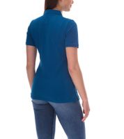 ELEVATE Calgary Damen Polo-Shirt Baumwolle Polo-Hemd Pique-Strick 200 g/m² Rosa-Blush, Lila oder Blau