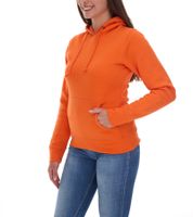 Elevate Charon Damen Hoodie schlichter Baumwoll-Pullover mit Kängurutasche Sweater 3823431 Orange Elevate Charon Damen Hoodie schlichter Baumwoll-Pullover mit Kängurutasche Sweater 3823431 Orange