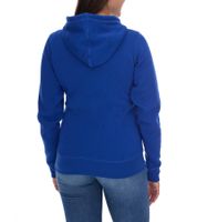 Elevate Charon Damen Hoodie schlichter Baumwoll-Pullover mit Kängurutasche Sweater 3823452 Blau