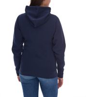Elevate Charon Women's Hoodie, Simple Cotton Pullover with Kangaroo Pocket, 3823455 Navy