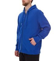 Elevate Arora Herren Sweat-Jacke mit Kapuze schlichte Baumwoll-Jacke Pullover 3821144 Blau