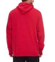 Elevate Arora Herren Sweat-Jacke mit Kapuze schlichte Baumwoll-Jacke Pullover 3821125 Rot