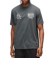 RE:COVERED X Biggie Smalls Men's Cotton T-Shirt with 1995 Ready to Die Tour 1995 Concert Advertising T-Shirt, Everyday Shirt, Short-Sleeved Shirt, MMLVN221 Gray