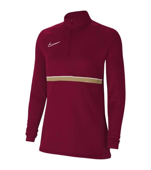 NIKE Academy 21 Women's Training Jacket with DRY-FIT Technology Sweatshirt CV2653-677 Wine Red