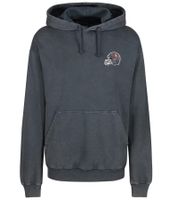 RE:COVERED X NFL Herren Kapuzen-Pullover mit ‎Tampa Bay Buccaneers Schriftzug Baumwoll-Hoody Langarm-Shirt RCNFL1316C Grau