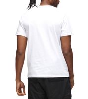 T-shirt homme RE:COVERED X NFL avec imprimé bouclier vintage en coton, col ras du cou, blanc, MMNFL1197