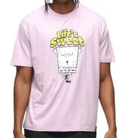 RE:COVERED X Nickelodeon T-shirt homme motif Bob l'éponge en coton à col rond MMVCM320 Violet