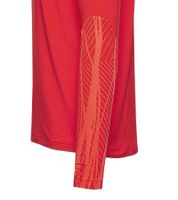 NIKE Strike 23 Drill Herren nachhaltiges Sport-Shirt mit DRI-FIT-Technologie leichtes Trainings-Longsleeve Fußball-Pullover mit geometrischem Muster DR2294-658 Rot