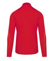 NIKE Strike 23 Drill Herren nachhaltiges Sport-Shirt mit DRI-FIT-Technologie leichtes Trainings-Longsleeve Fußball-Pullover mit geometrischem Muster DR2294-658 Rot