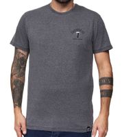 T-shirt homme RE:COVERED X GUINESS avec petit logo, chemise de tous les jours, chemise en coton à manches courtes, AKGUIN235 Gris