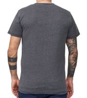 T-shirt homme RE:COVERED X GUINESS avec petit logo, chemise de tous les jours, chemise en coton à manches courtes, AKGUIN235 Gris