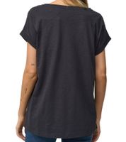 RE:COVERED X Disney Damen T-Shirt mit Cruella Devil Aufdruck Baumwoll-Shirt Rundhals-Shirt Boyfriend-Cut MMDIS2678 Dunkelgrau-meliert