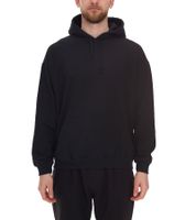 RE:COVERED X Jurassic Park Men's Hoodie with "T-Rex 1993 Vintage" Print Hoodie MMUNV2456 Black