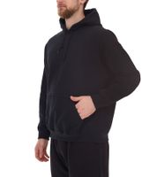 RE:COVERED X Jurassic Park Men's Hoodie with "T-Rex 1993 Vintage" Print Hoodie MMUNV2456 Black