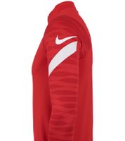 NIKE Strike 21 Dry Drill Longsleeve Herren Trainings-Pullover mit Half-Zip Sport-Troyer mit Dry-Fit Langarm-Shirt CW5858-657 Rot
