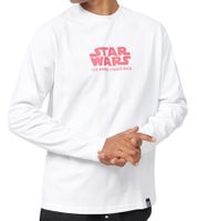 RE:COVERED X STAR WARS Men's Long-Sleeved Shirt The Empire Strikes Back Cotton Shirt MMSTW2452 White/Red