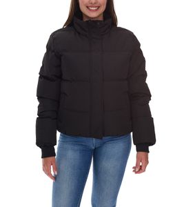 CARS JEANS Caley Sustainable Women's Quilted Everyday Jacket with Stand-Up Collar, Puffer Jacket, Autumn Jacket, Quilted Jacket 6407601 Black CARS JEANS Caley Sustainable Women's Quilted Everyday Jacket with Stand-Up Collar, Puffer Jacket, Autumn Jacket, Quilted Jacket 6407601 Black