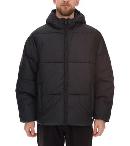 CARS JEANS Soymas Herren gesteppte Alltags-Jacke Puffer-Jacke mit abnehmbarer Kapuze Herbst-Jacke Stepp-Jacke 6617601 Schwarz