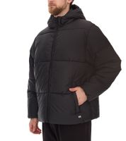 CARS JEANS Soymas Veste matelassée pour homme, doudoune à capuche amovible, veste d'automne matelassée 6617601, noir