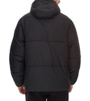 CARS JEANS Soymas Veste matelassée pour homme, doudoune à capuche amovible, veste d'automne matelassée 6617601, noir