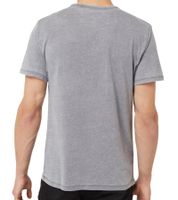 RE:COVERED X Disney Men's T-Shirt with Mickey Mouse Print, Cotton Crew Neck, PCDIS1149 Gray
