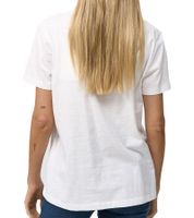 RE:COVERED Vintage Chevy Camaro Women's T-Shirt with Car Print, Cotton Shirt, Short-Sleeved Shirt MMPKC475 Ecru-White