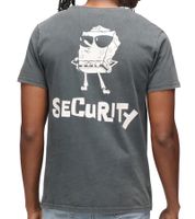 RE:COVERED X Nickelodeon T-shirt homme motif Bob l'éponge en coton à col rond MMVCM268 Gris