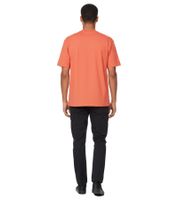 RE:COVERED X NFL Men's T-Shirt with Large BEARS Logo Print, Cotton Crew Neck Shirt, MMNFL1140 Orange