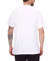 RE:COVERED X MARVEL Men's T-Shirt with MARVEL & Captain America Figure Print, Cotton Shirt, Short-Sleeved Shirt, IFMMMARV1104 White