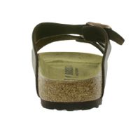 BIRKENSTOCK Arizona Echtleder-Schuhe Herren Pantoletten Made in Germany schmale Breite 51703 Braun