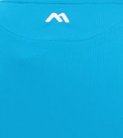 Masita Pull de fitness pour homme avec technologie ClimaTech+, maillot de sport à manches longues, maillot de gardien de but 8516-2315 Bleu/Noir