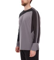 masita Herren Fitness-Pullover mit ClimaTech+ Technologie Langarm-Shirt Sport-Trikot Torwarttrikot 8516 Neon-Orange/Neon-Grün/Blau oder Grau