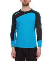 masita Herren Fitness-Pullover mit ClimaTech+ Technologie Langarm-Shirt Sport-Trikot Torwarttrikot 8516 Neon-Orange/Neon-Grün/Blau oder Grau