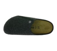 Chaussons Birkenstock Zermatt pour femme avec semelle intérieure en liège et latex, chaussures en feutre de laine, chaussures à enfiler, largeur étroite, fabriquées en Allemagne, 1014932, gris