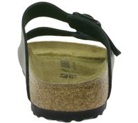 BIRKENSTOCK Arizona Naturleder Herren Pantoletten Made in Germany normale Breite 51191 Schwarz