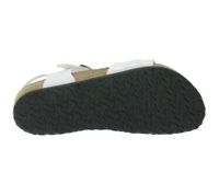 Sandales pour enfants BIRKENSTOCK Rio Fabriquées en Allemagne Chaussures d'été pour filles Sandales Largeur étroite 931133 Blanc