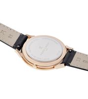 Orologio da donna Pierre Cardin con quadrante semplice, orologio analogico al quarzo con cinturino in pelle, 3ATM 40mm CPI.200, nero, nero/oro o nero/argento Orologio da donna Pierre Cardin con quadrante semplice, orologio analogico al quarzo con cinturino in pelle, 3ATM 40mm CPI.200, nero, nero/oro o nero/argento